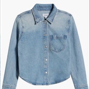 Pistola Jules Fitted Denim Snap shirt
